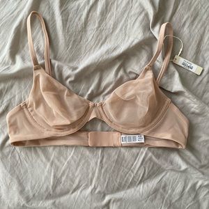 SKIMS underwire mesh bra